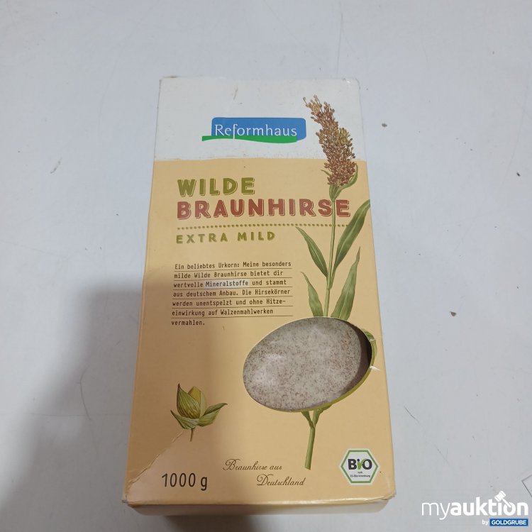 Artikel Nr. 967726: Reformhaus Wilde Braunhirse Extra mild 1000g 
