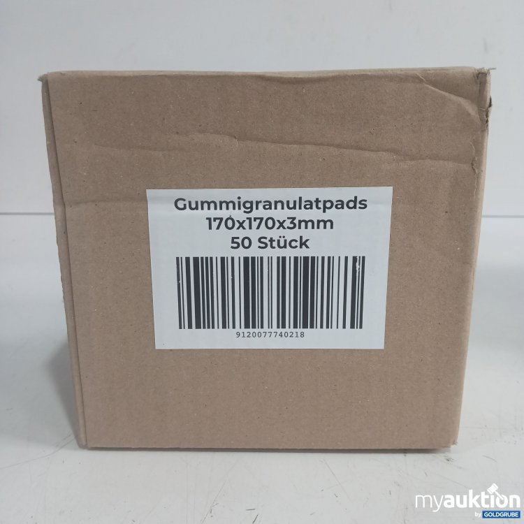Artikel Nr. 986726: Gummigranulatpads 170x170x3mm 50Stk 