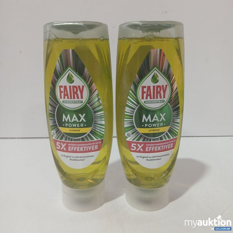 Artikel Nr. 990726 Artikel Nr. 990726: Fairy Max Power Zitrone Handspülmittel je 545ml 2Stk