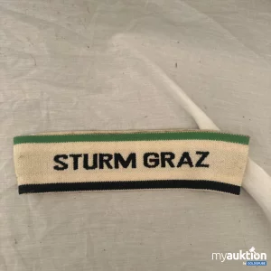 Auktion SK Sturm Stirnband, grün, schwarz