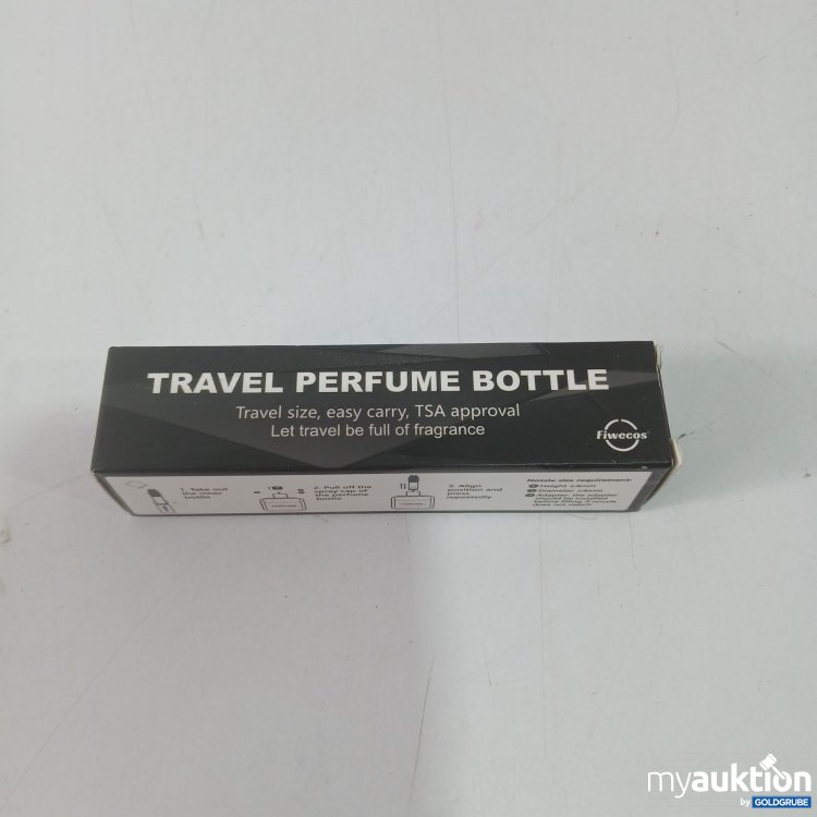 Artikel Nr. 812727: Fiwecos Travel Perfume Bottle 5ml Black 