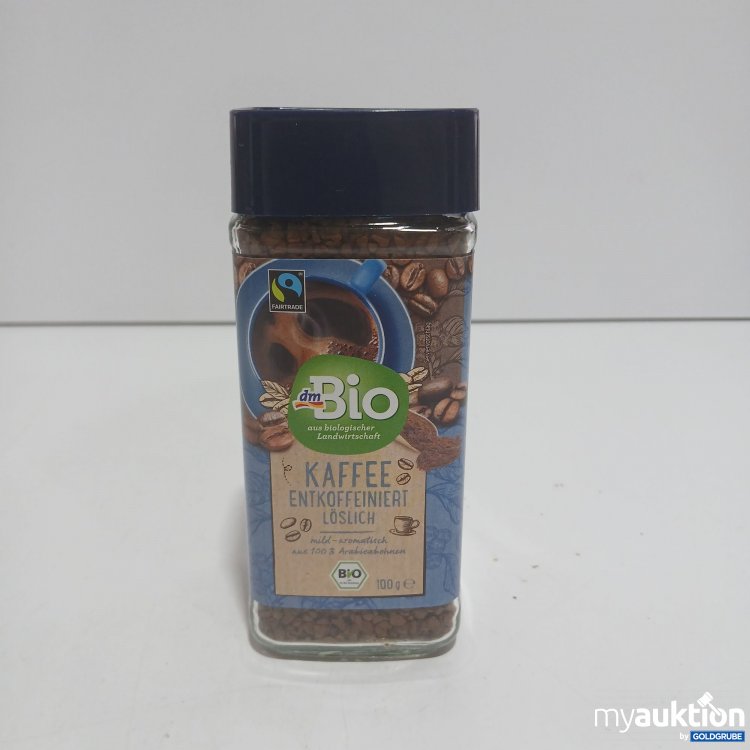 Artikel Nr. 834727 Artikel Nr. 834727: Bio Kaffee Entkoffeiniert Löslich 100g