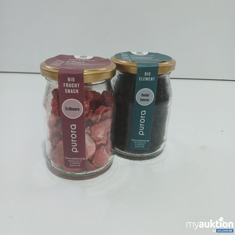 Artikel Nr. 844727 Artikel Nr. 844727: Purora Heidelbeeren 100g & Erdbeere 21g