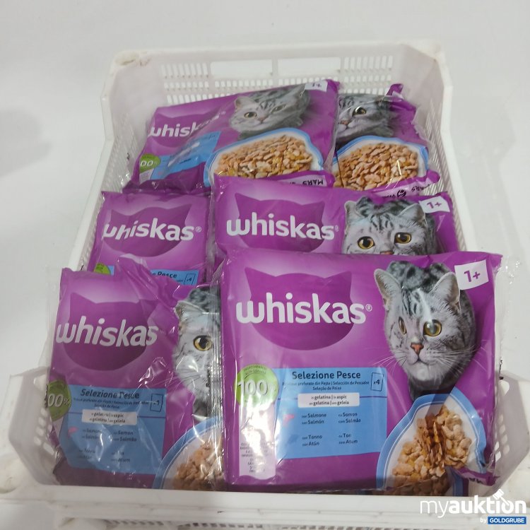 Artikel Nr. 893727: Whiskas 1+ Selezione Pesce in Gelantine 12x(4x85g) 