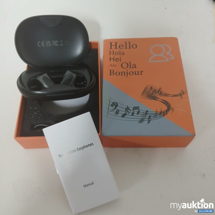 Artikel Nr. 917727: Translation Earphones 