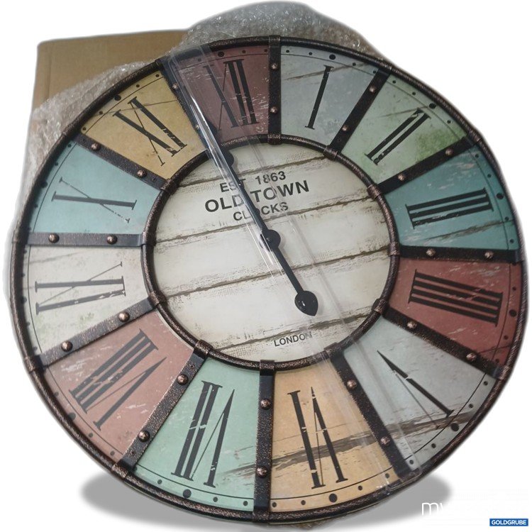 Artikel Nr. 921727: Oldtown Wanduhr Vintage Design