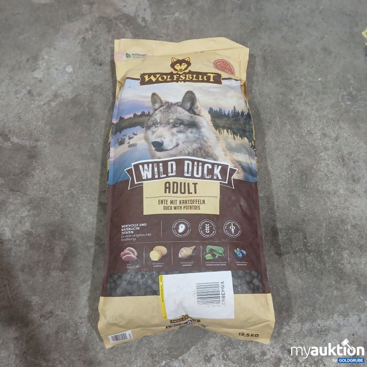 Artikel Nr. 939727 Artikel Nr. 939727: Wolfsblut Wild Duck Adult Hundefutter Ente mit Kartoffeln 12,5kg