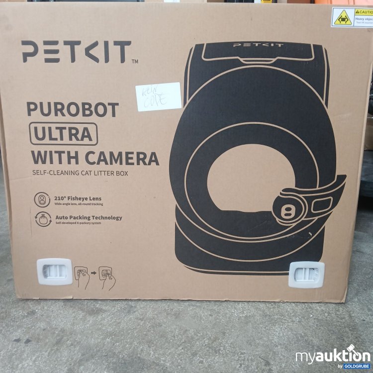 Artikel Nr. 969727 Artikel Nr. 969727: Pet it Purobot ultra with Camera self-cleaning Cat Litter Box P9903