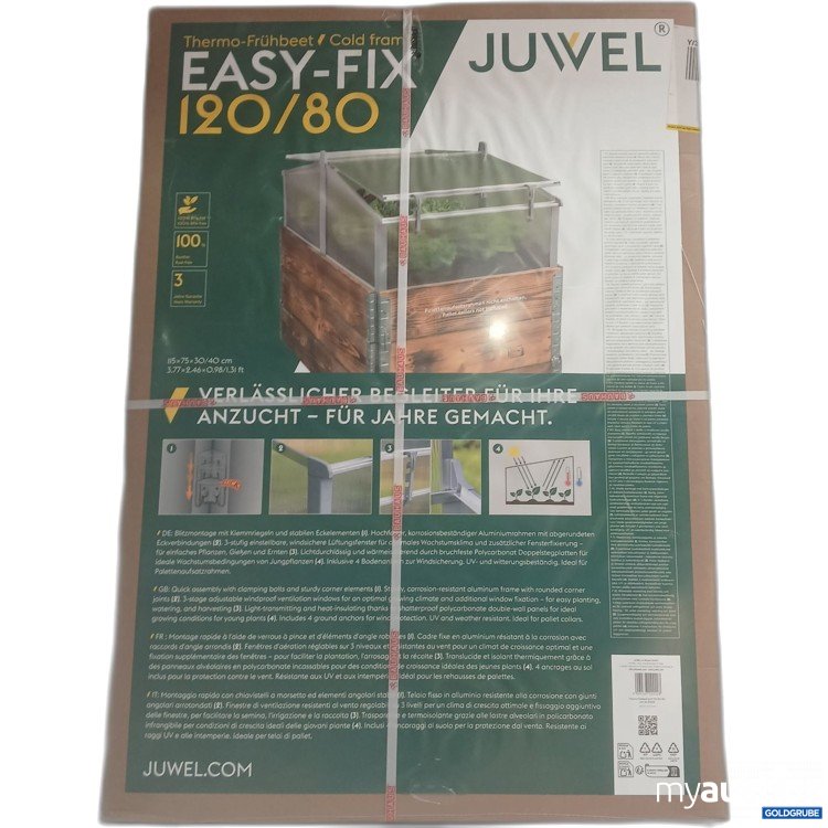 Artikel Nr. 986727: Juwel Thermo-Frühbeet Easy-Fix 120/80 20222