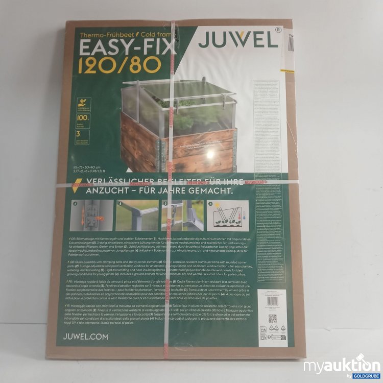 Artikel Nr. 986727: Juwel Thermo-Frühbeet Easy-Fix 120/80 20222