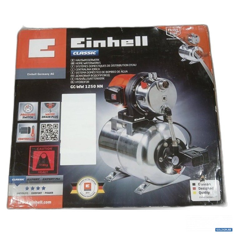 Artikel Nr. 471728 Artikel Nr. 471728: Einhell Hauswasserwerk GC-WW 1250 NN