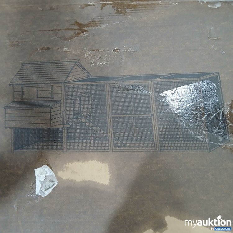 Artikel Nr. 523728 Artikel Nr. 523728: Wiltec Hühnerstall mit Freilauf 310x150c150cm