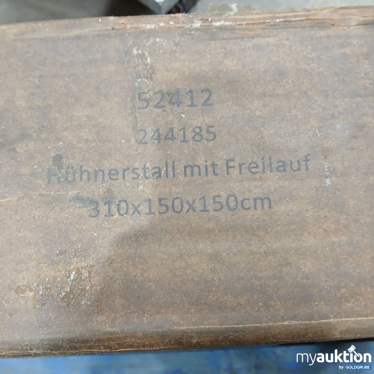 Artikel Nr. 523728 Artikel Nr. 523728: Wiltec Hühnerstall mit Freilauf 310x150c150cm