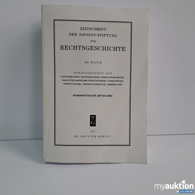 Artikel Nr. 816728 Artikel Nr. 816728: Zeitschrift der Savigny-Stiftung