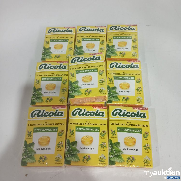 Artikel Nr. 824728 Artikel Nr. 824728: Ricola Zitronenmelisse Hustenbonbons je 50g