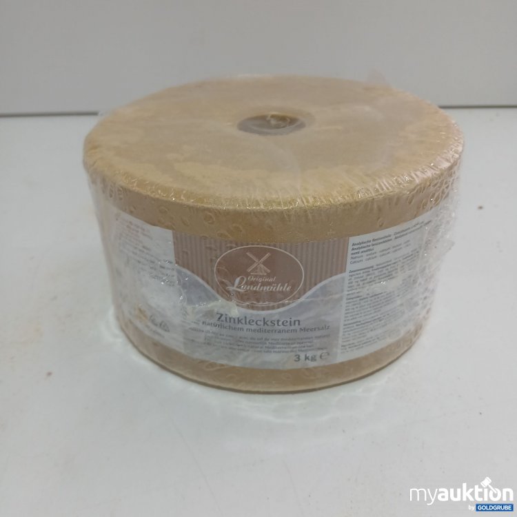 Artikel Nr. 839728 Artikel Nr. 839728: Landmühle Zinkleckstein 3kg