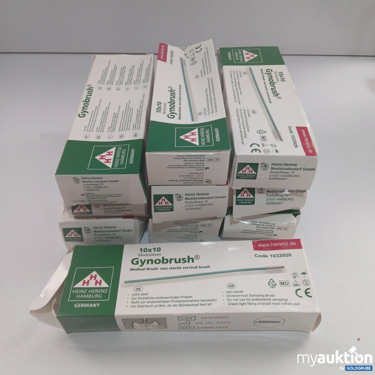 Artikel Nr. 843728 Artikel Nr. 843728: HHH Gynobrush 10 Sets x10 Pack x10 Stück