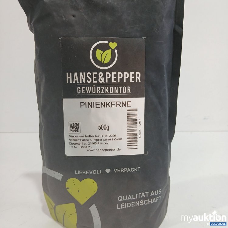 Artikel Nr. 852728: Hanse&Pepper Pinienkerne 500g
