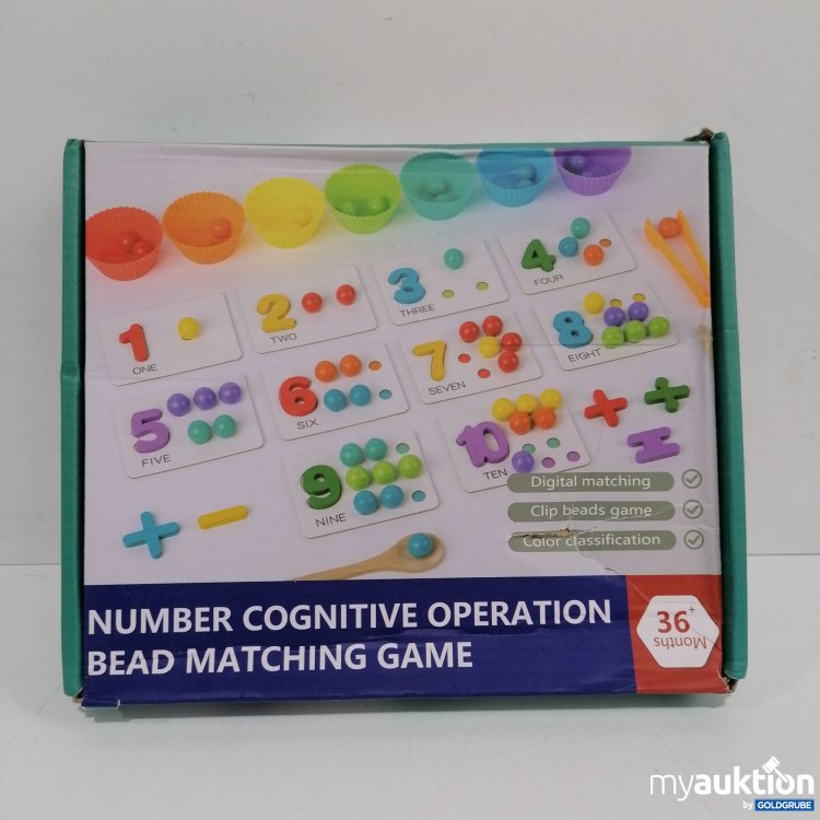 Artikel Nr. 856728: Number Cognitive Operation Bead Matching Game