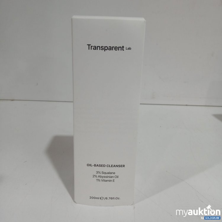 Artikel Nr. 890728 Artikel Nr. 890728: Transparent Oil Based Cleanser 200ml