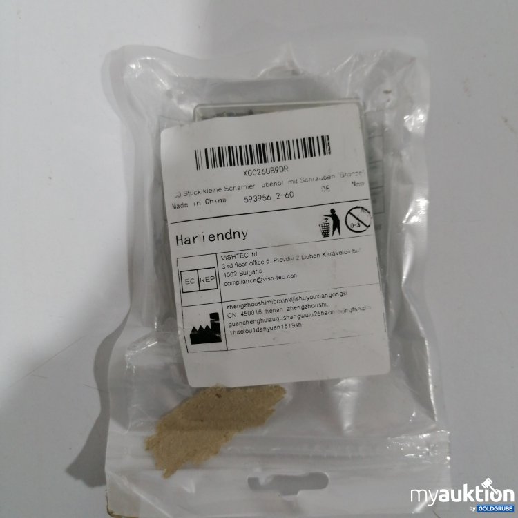 Artikel Nr. 892728: Scharnierzubehör mit Schrauben 60Stk