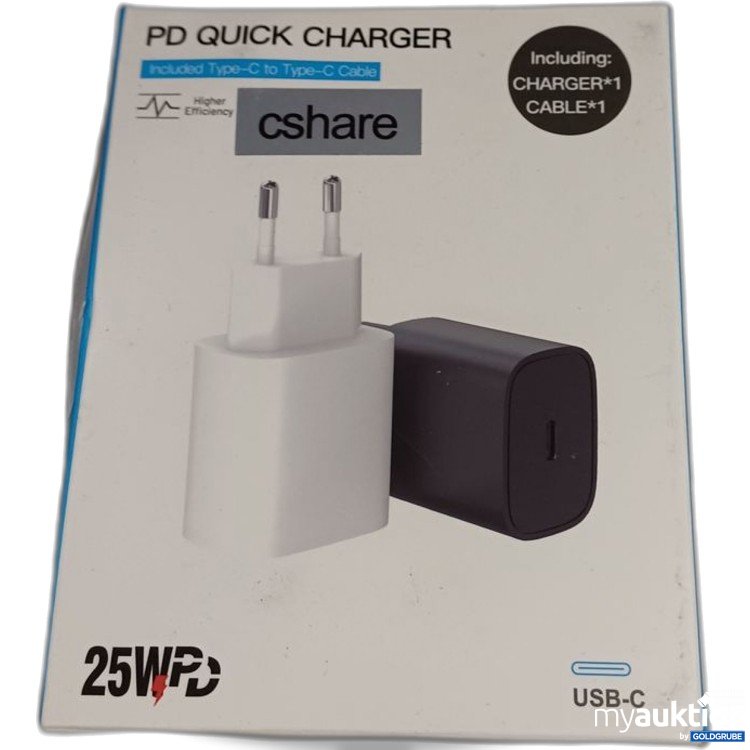 Artikel Nr. 933728 Artikel Nr. 933728: cshare PD QUICK CHARGER USB-C