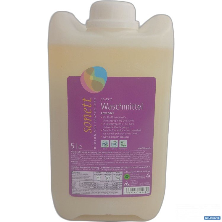 Artikel Nr. 952728: Sonett Waschmittel Lavendel 5L 