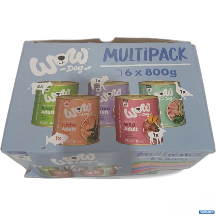 Artikel Nr. 987728: Wow Dog Multipack 800g 6Stk