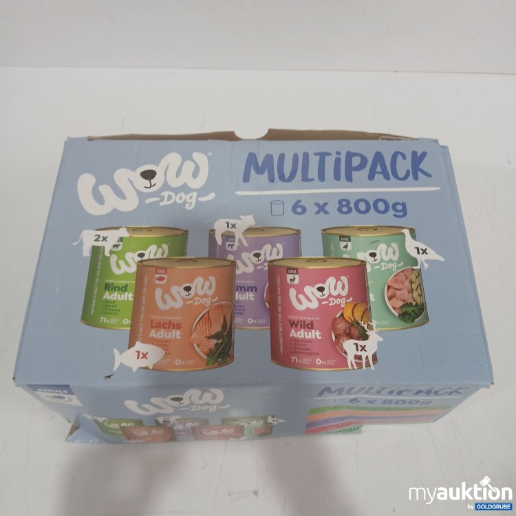 Artikel Nr. 987728: Wow Dog Multipack 800g 6Stk