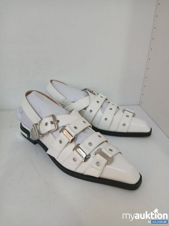 Artikel Nr. 988728 Artikel Nr. 988728: Steve Madden Gari Weiße Schuhe mit Schnallen