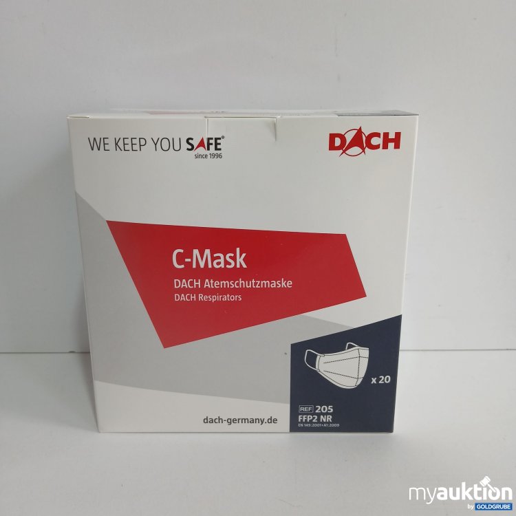 Artikel Nr. 521729 Artikel Nr. 521729: Dach C-Mask Dach Atemschutzmaske FFP2 x20