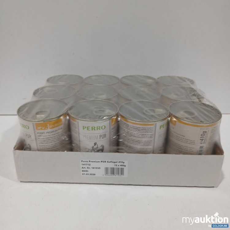 Artikel Nr. 876729: Perro Premium Pur Geflügel 12x400g 