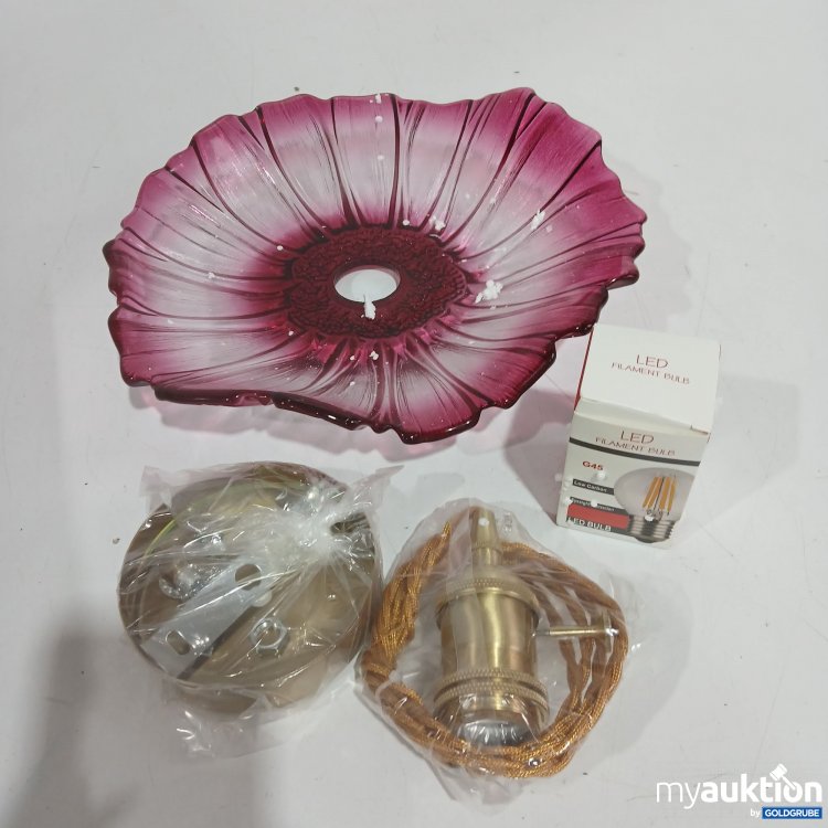 Artikel Nr. 899729: Glas Deckenlampe ca. 27cm 