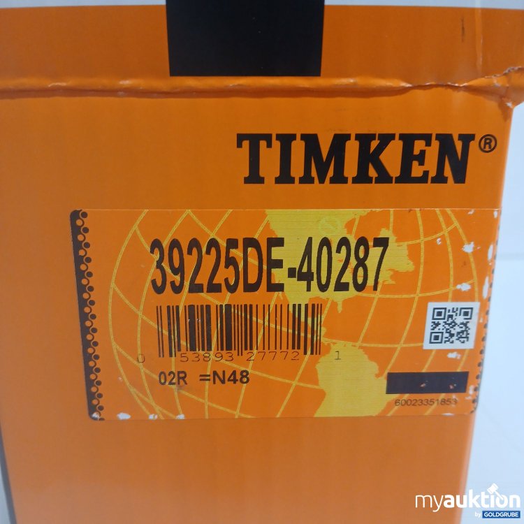 Artikel Nr. 972729 Artikel Nr. 972729: Timken Tapered Roller Bearings 39225DE-40287