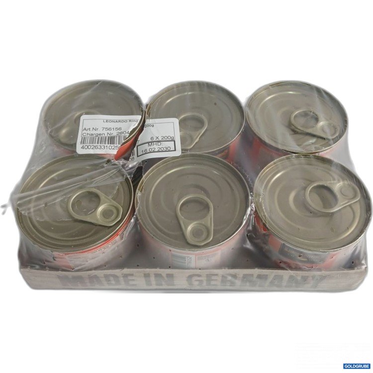 Artikel Nr. 973729: Leonardo Katzenfutter Rind 6x200 g