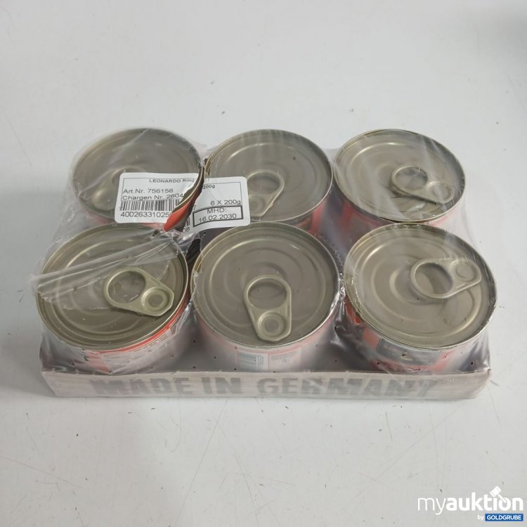 Artikel Nr. 973729: Leonardo Katzenfutter Rind 6x200 g