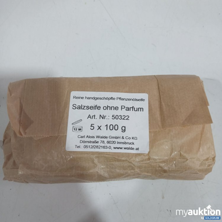 Artikel Nr. 977729: Waide Salzseife ohne Parfum 5x100g 