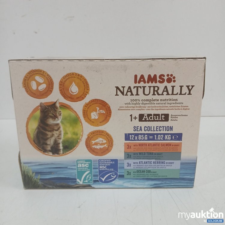 Artikel Nr. 987729: Iams Naturally 1+Adult Sea Collection 85g 12Stk