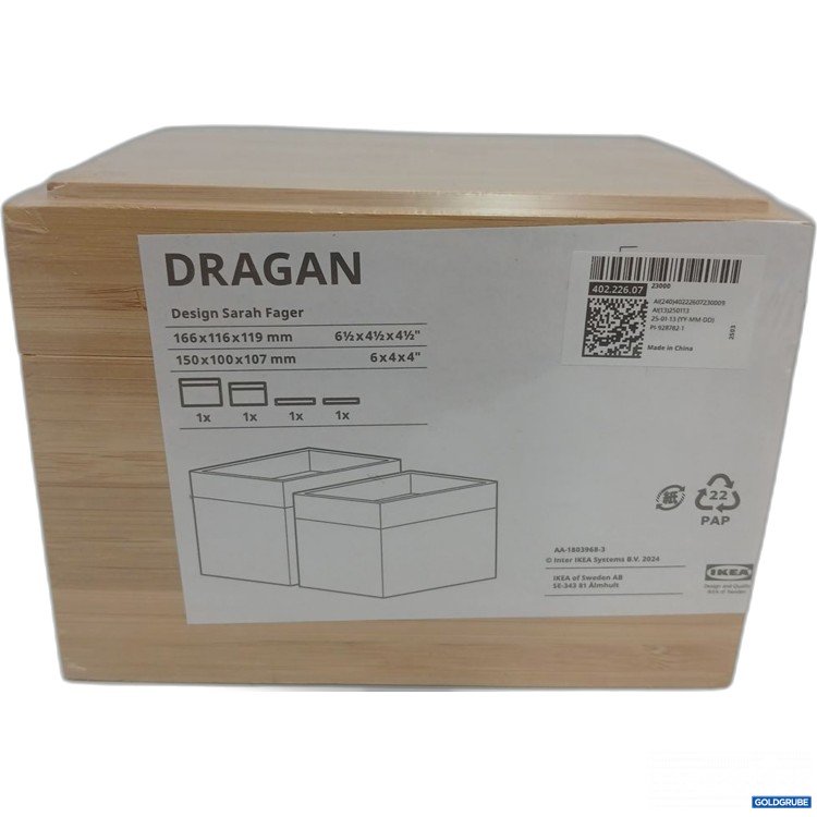 Artikel Nr. 993729 Artikel Nr. 993729: IKEA DRAGAN Aufbewahrungsbox 2er Set
