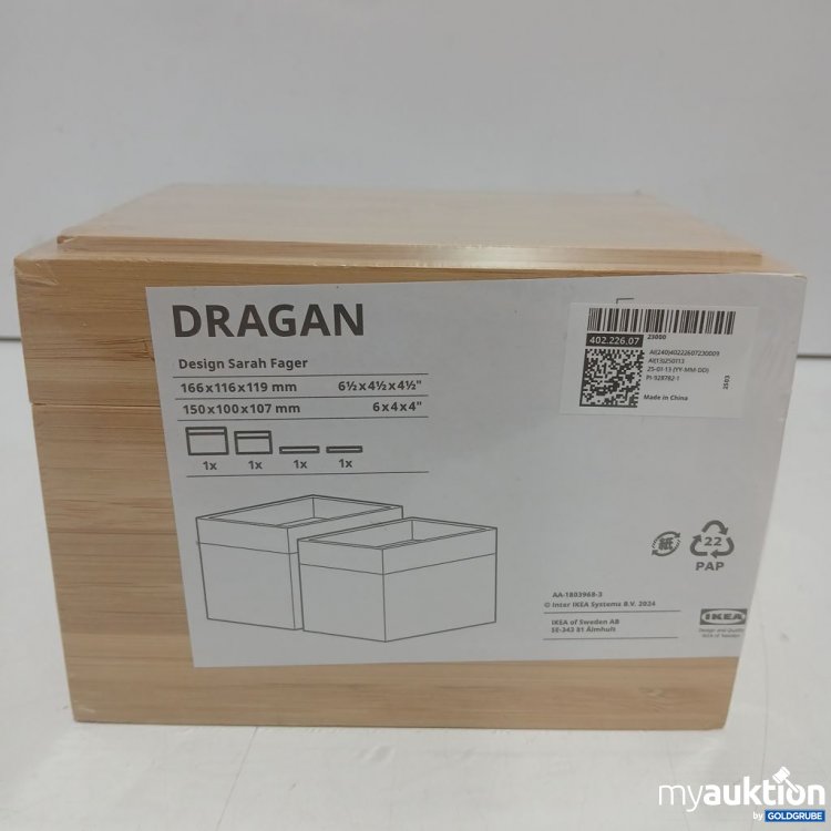 Artikel Nr. 993729 Artikel Nr. 993729: IKEA DRAGAN Aufbewahrungsbox 2er Set