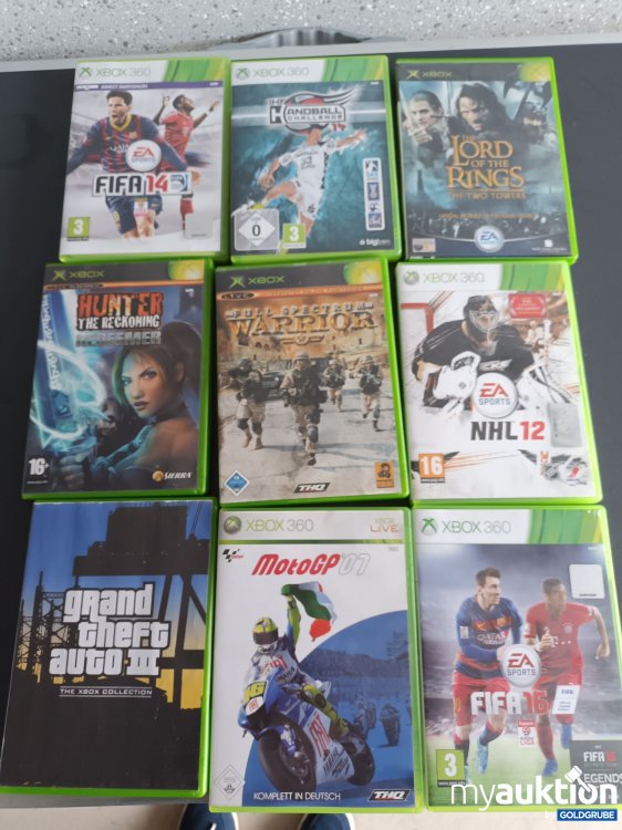 Artikel Nr. 390730 Artikel Nr. 390730: Xbox und Xbox 360 Spiele Paket