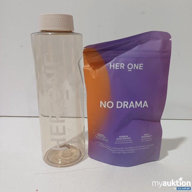 Artikel Nr. 446730 Artikel Nr. 446730: Her One No Drama 60Kapseln + Trinkflasche 800ml