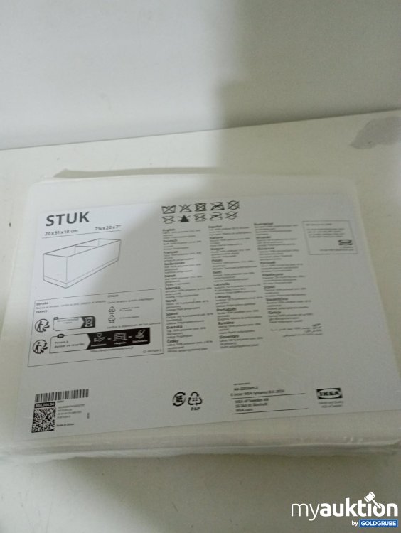 Artikel Nr. 469730 Artikel Nr. 469730: IKEA STUK Aufbewahrungsbox 20x51x18 cm