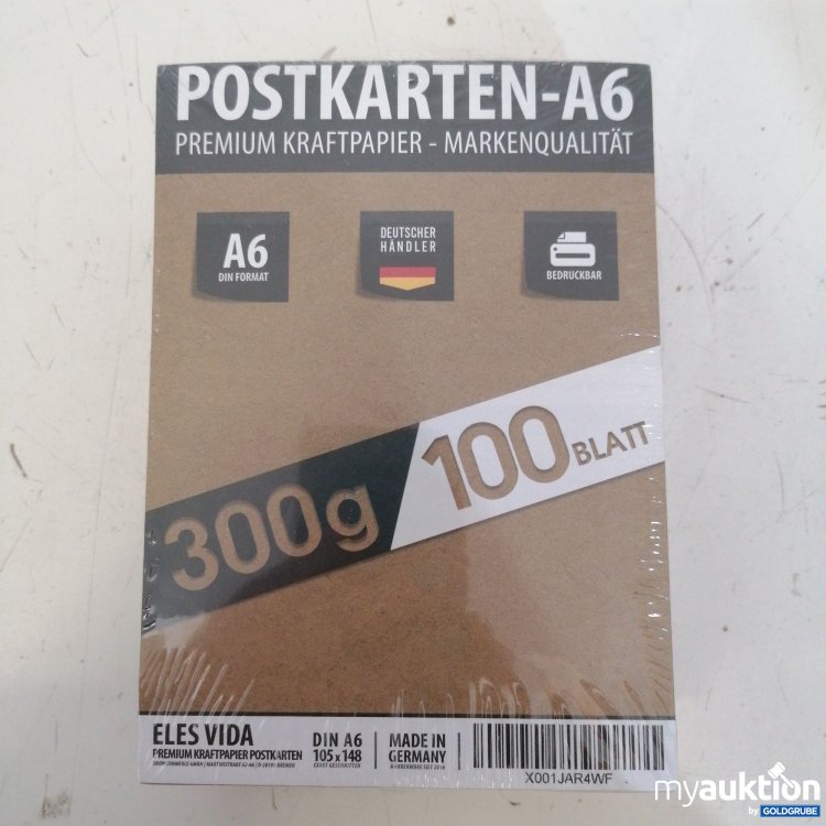 Artikel Nr. 712730: Postkarten A6 Premium Kraftpaier 