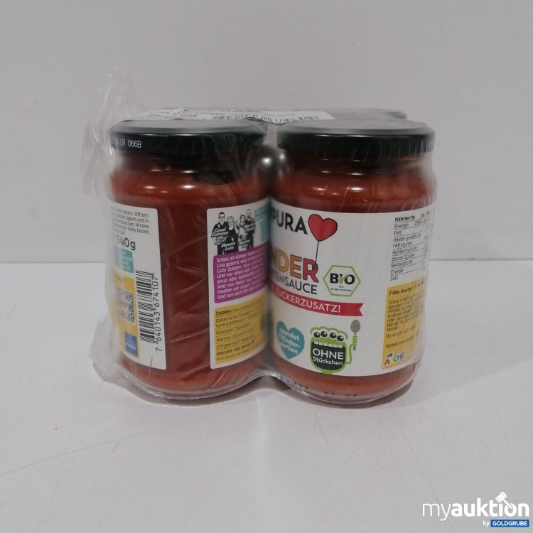Artikel Nr. 835730 Artikel Nr. 835730: Ppura Bio Sugo Kinder Tomatensauce 4x340g