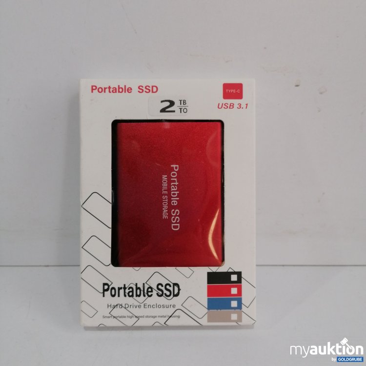 Artikel Nr. 840730 Artikel Nr. 840730: Portable SSD TYPC-C, USB 3.1, 2TB