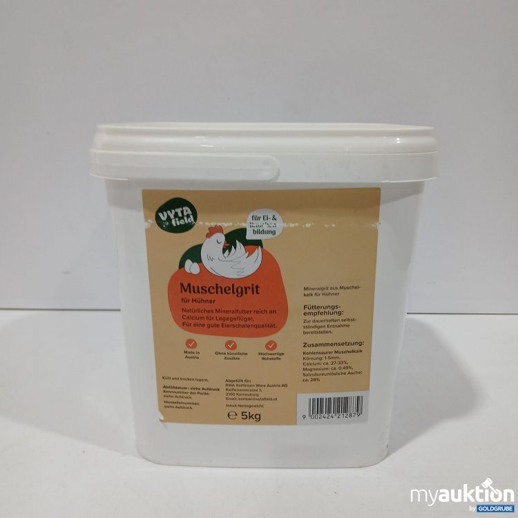 Artikel Nr. 876730 Artikel Nr. 876730: Viyta field Muschelgrit für Hüner 5kg