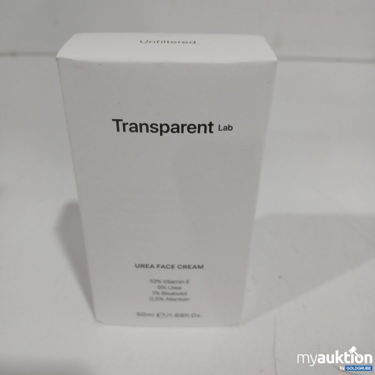 Artikel Nr. 890730 Artikel Nr. 890730: Transparent Urea Face Cream 50ml