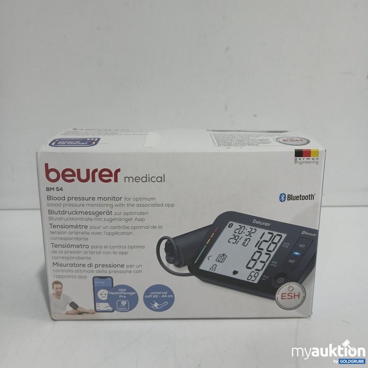 Artikel Nr. 904730: Beurer medical Blutdruckmessgerät BM54 