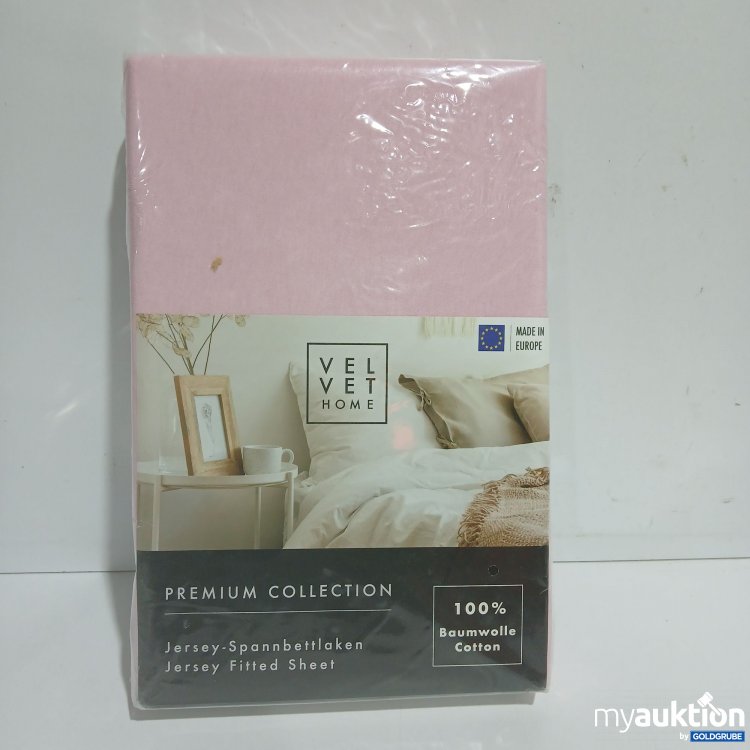 Artikel Nr. 910730: Velvet Home Jersey-Spannbettlaken 120x200+30